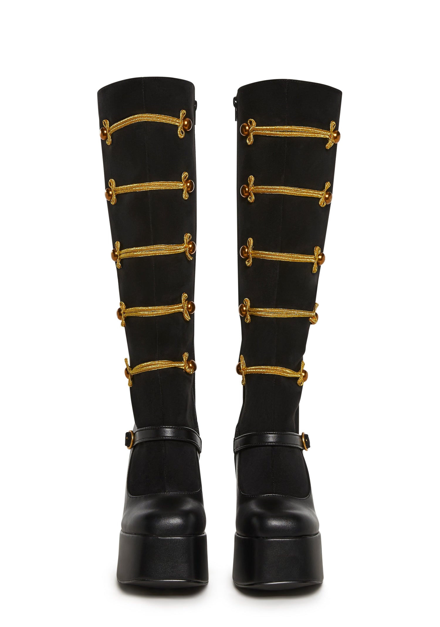 Queens Guard Military Platform Boots