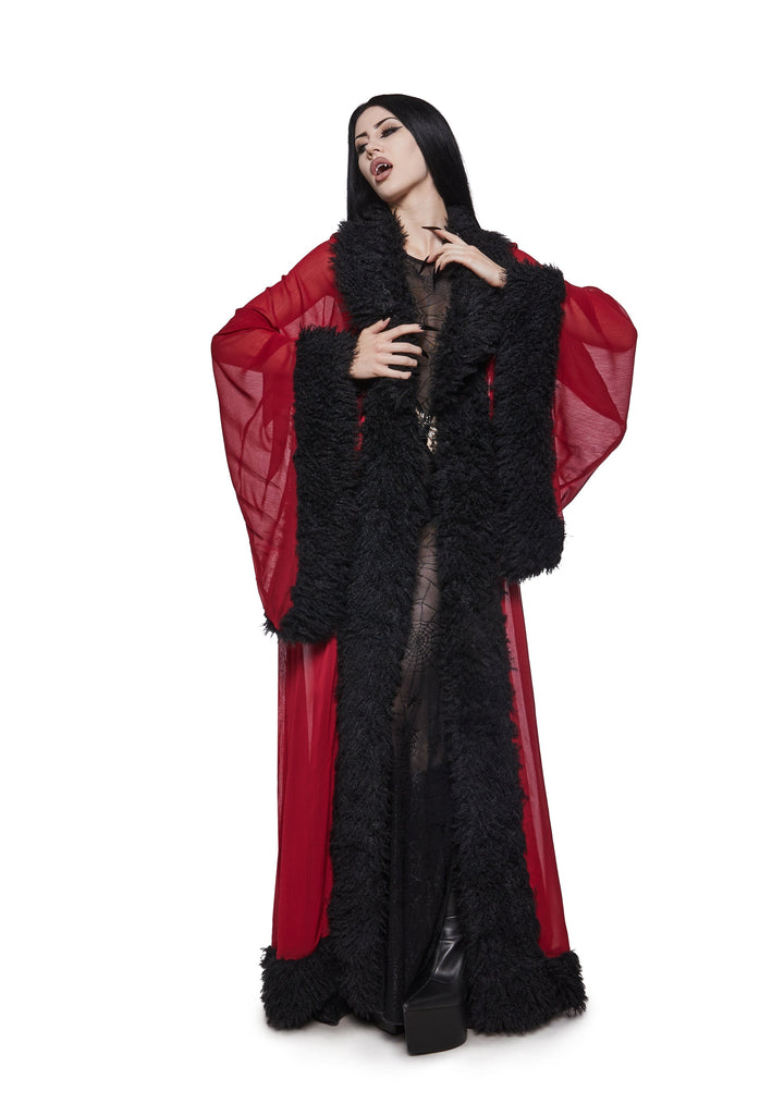 Vampire Countess Maxi Robe