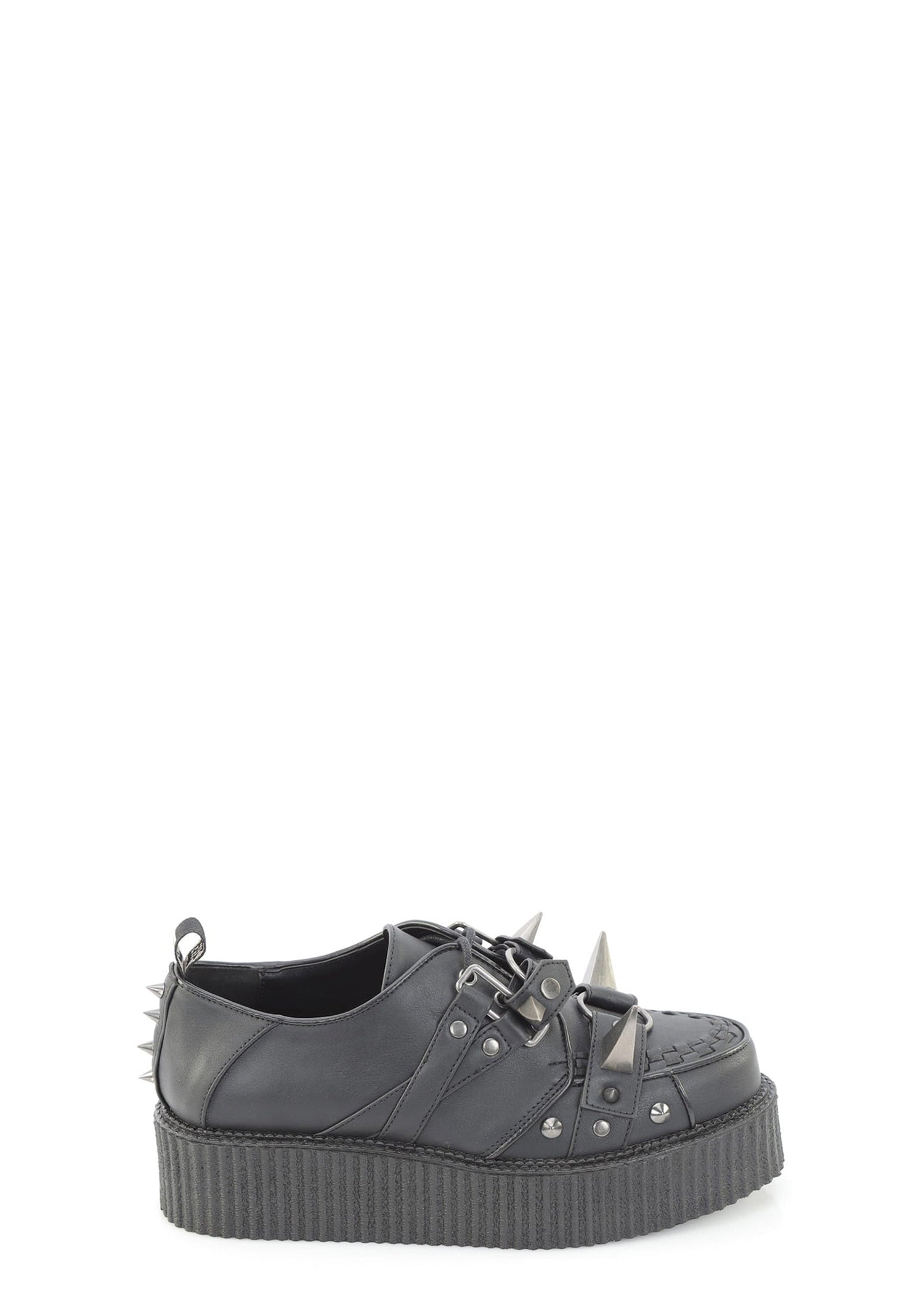 V- Creeper-518 Spike Platform Shoes