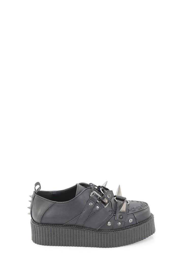 V- Creeper-518 Spike Platform Shoes
