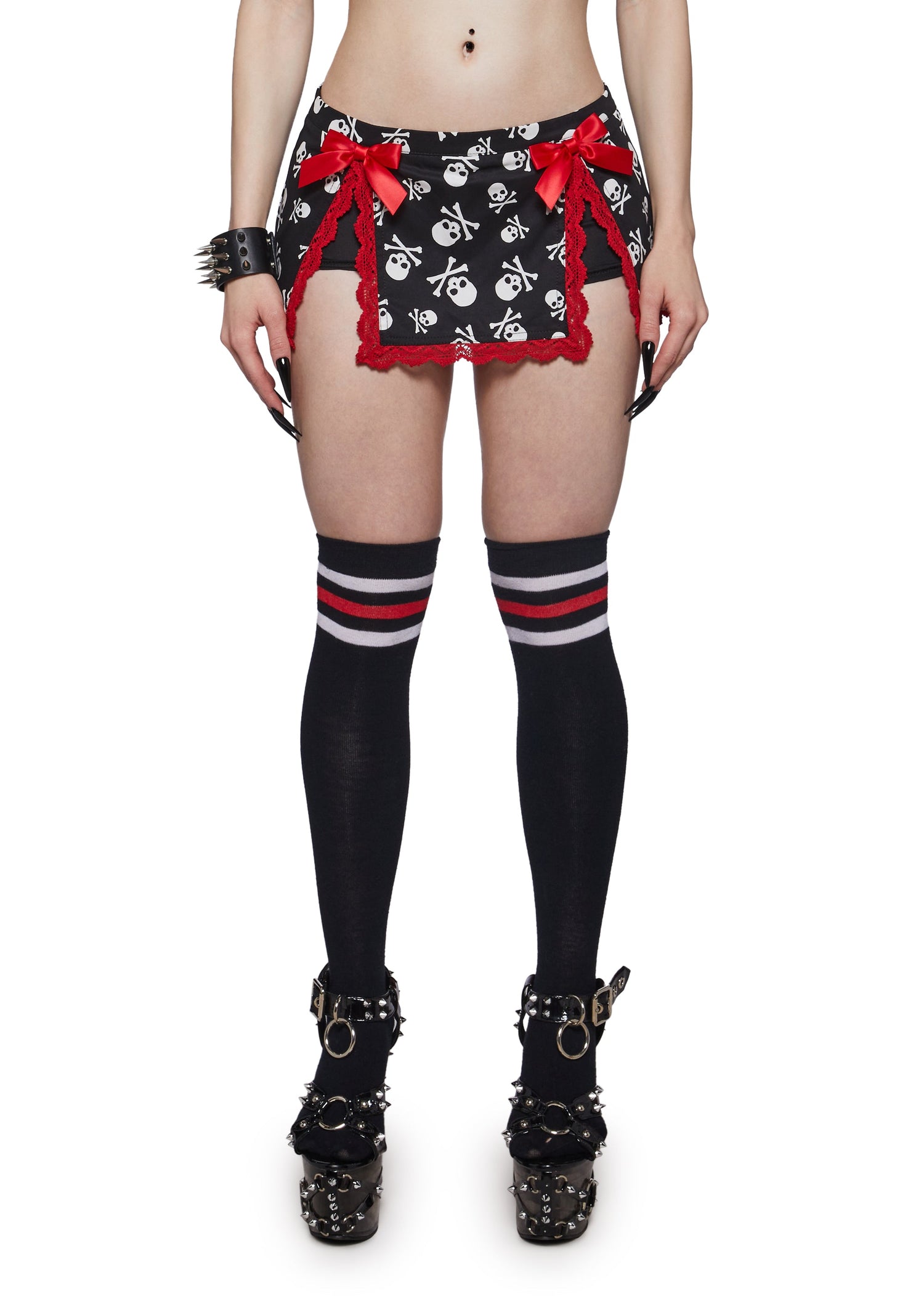 Bones & Bows Micro Skort