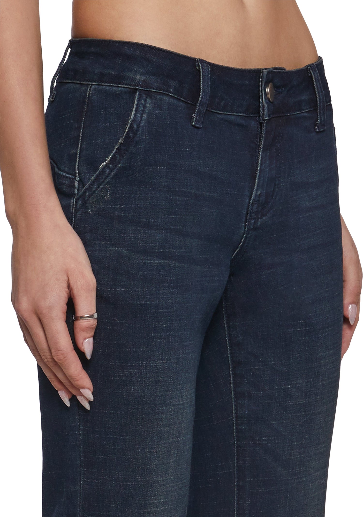 Flirty Expectations Low Rise Denim Jeans