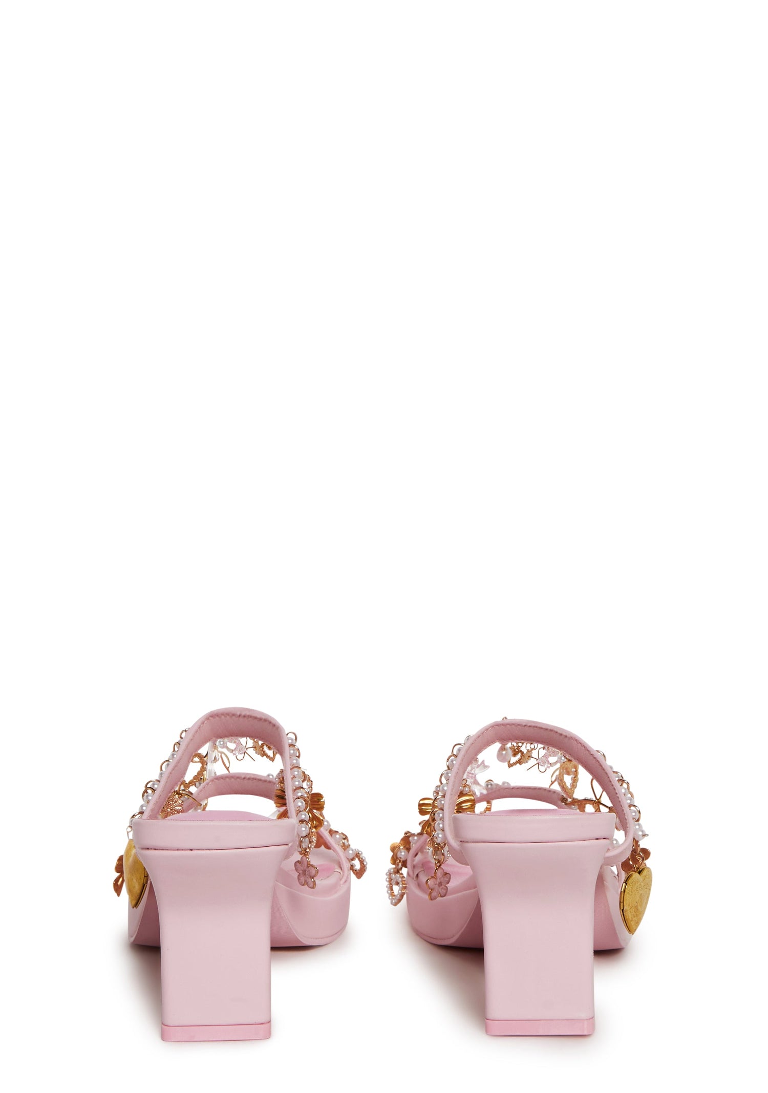 Charms and Cheer Sandals - Pink