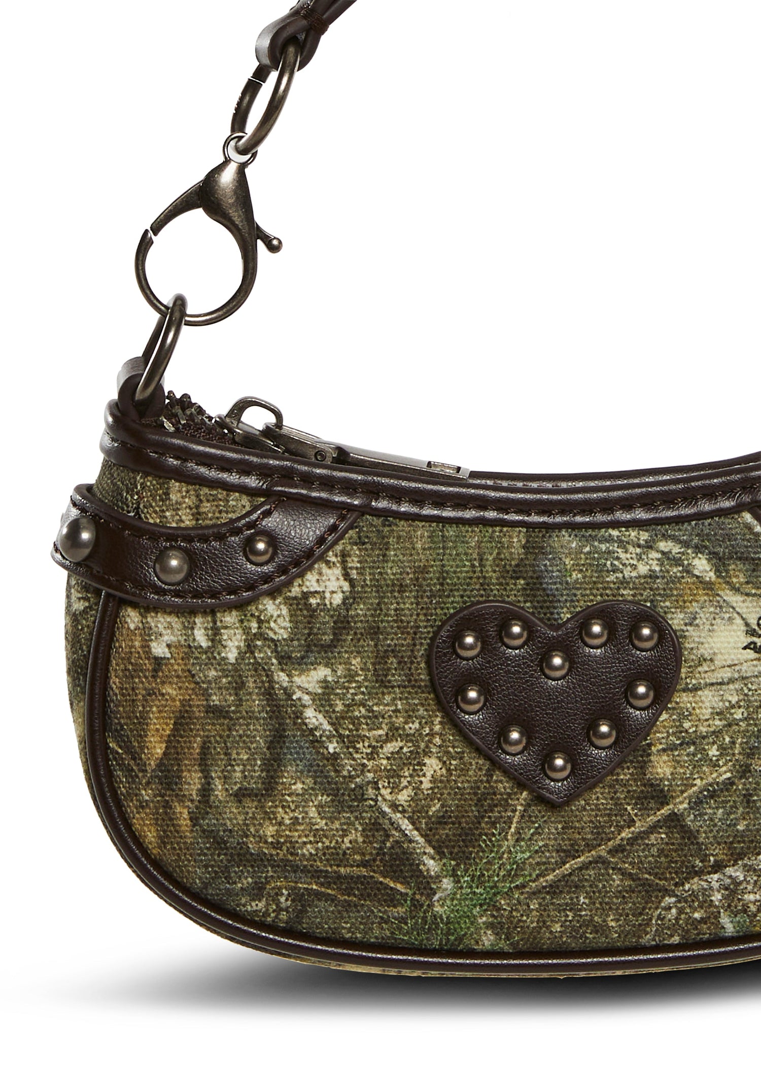 Camo Studded Mini Bag
