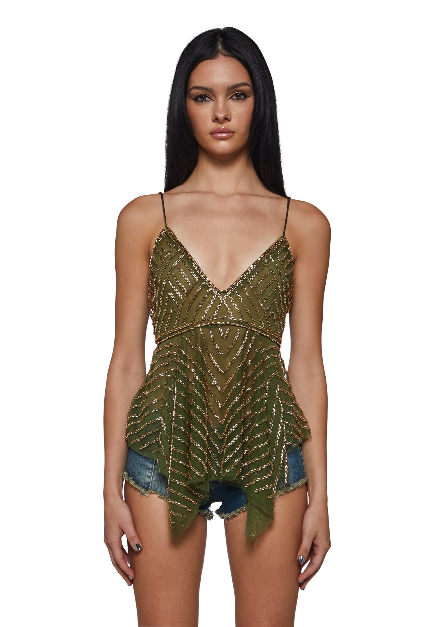 Shimmer Haze Tank Top