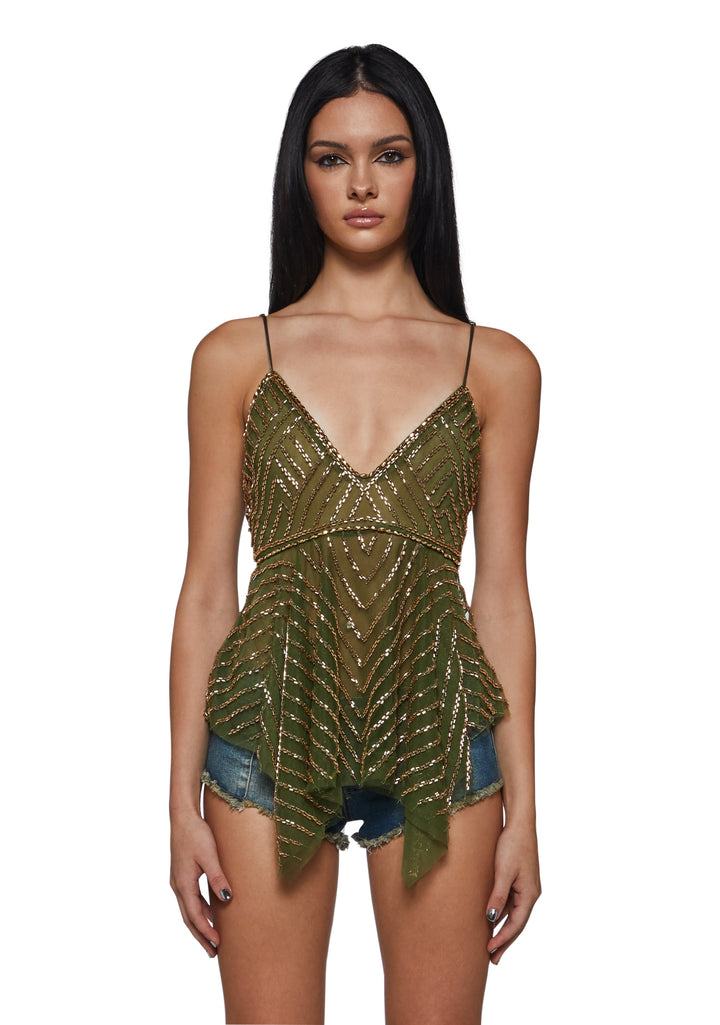 Shimmer Haze Tank Top
