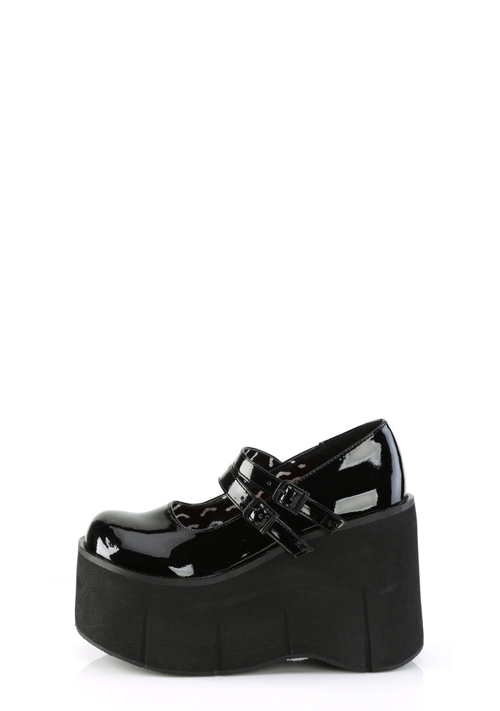 KERA-08 Platform Mary Jane Shoes