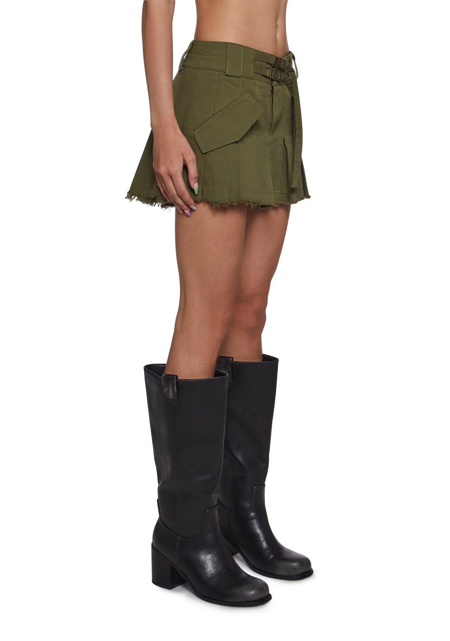Flirt First Mini Cargo Skirt