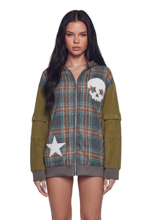 Troublemaker Memories Zip-Up Hoodie