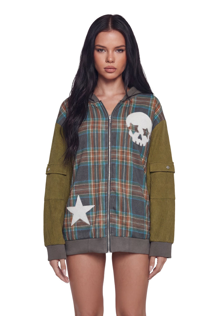 Troublemaker Memories Zip-Up Hoodie
