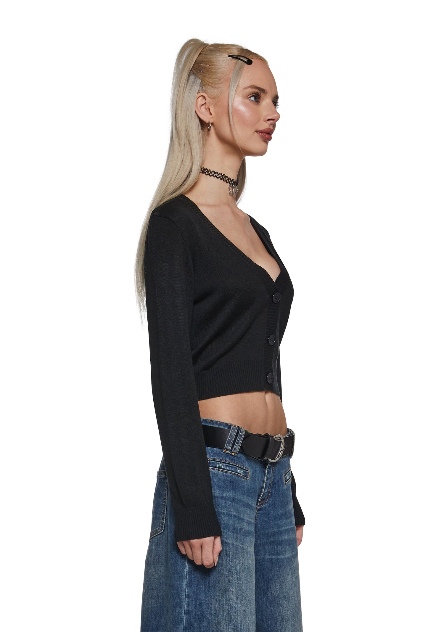 Stephanie Crop Cardigan