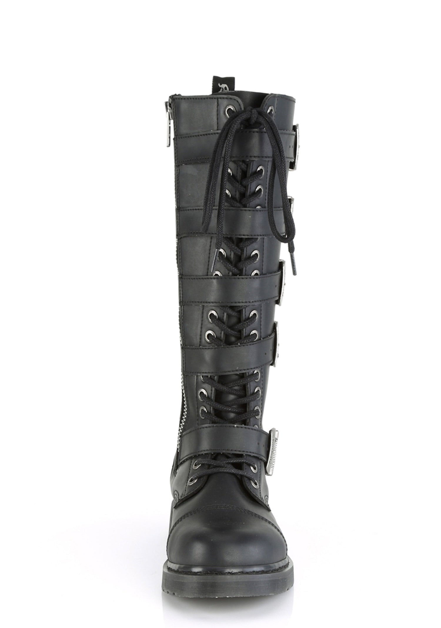 Bolt-425 Buckle Knee High Combat Boots