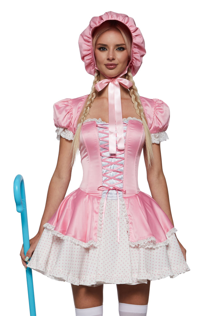 Little Bo Peep Costume - Pink
