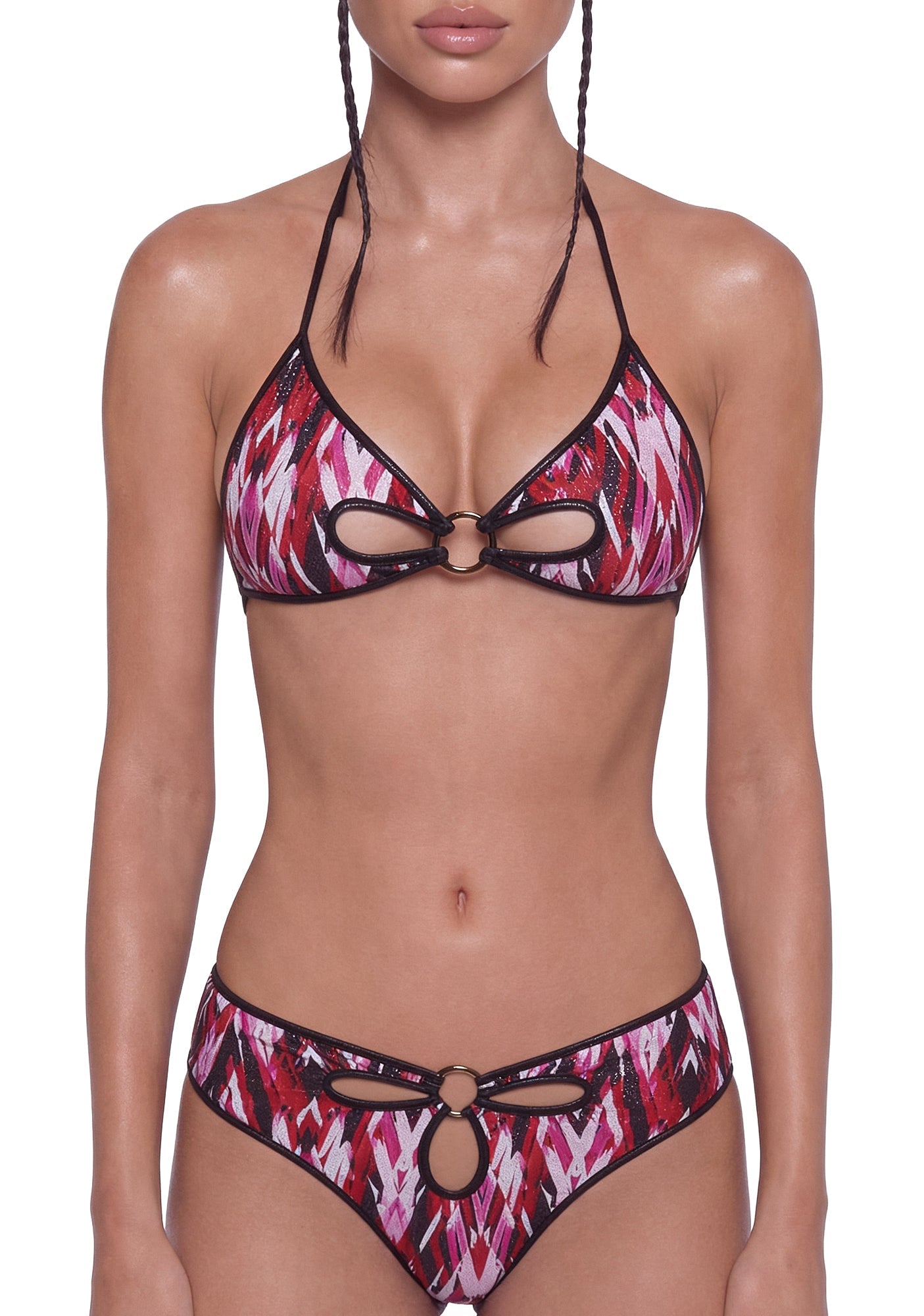 Refracted O-Ring Festival Set - Red/Black