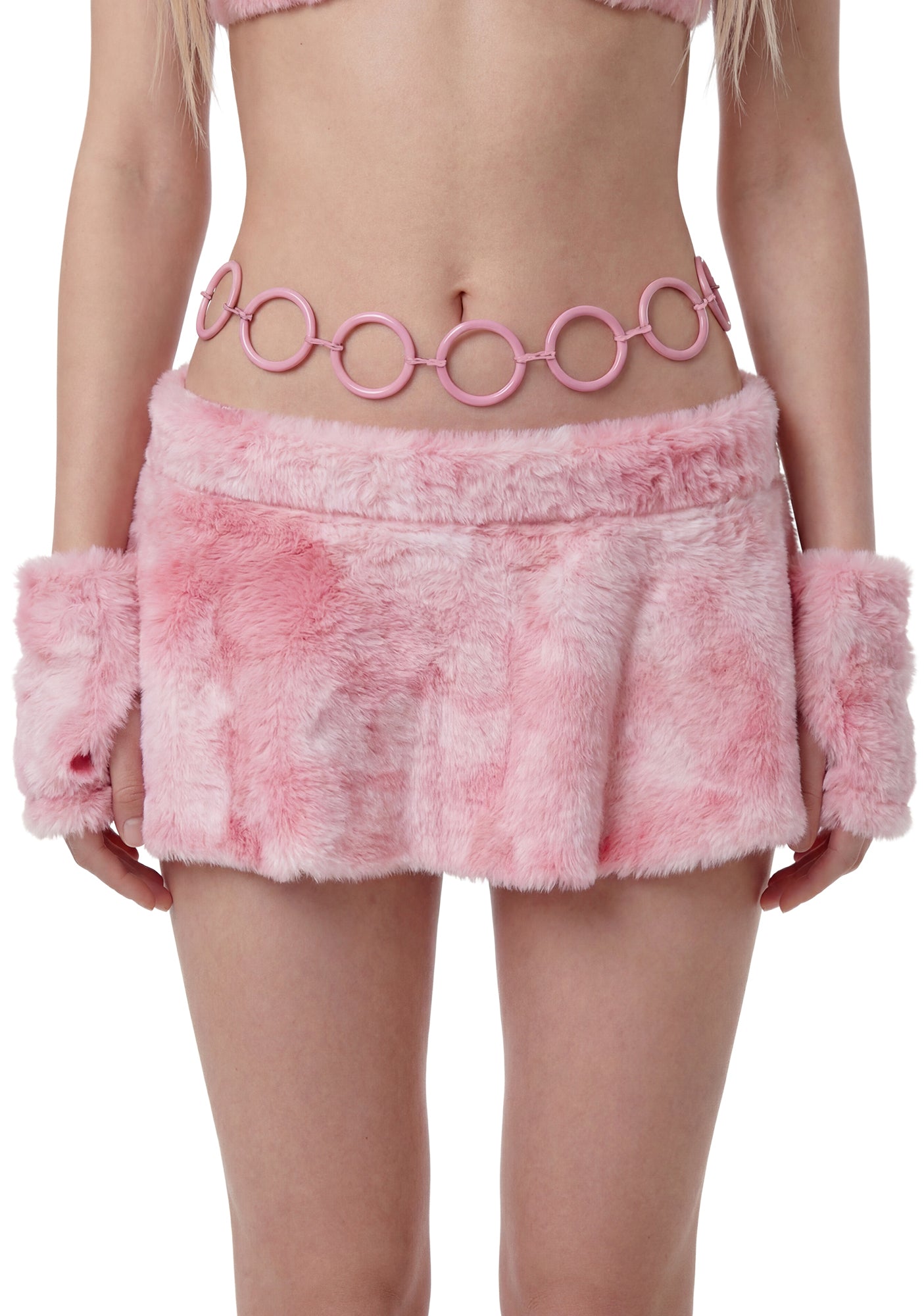 Labubu Furry Lingerie - Pink