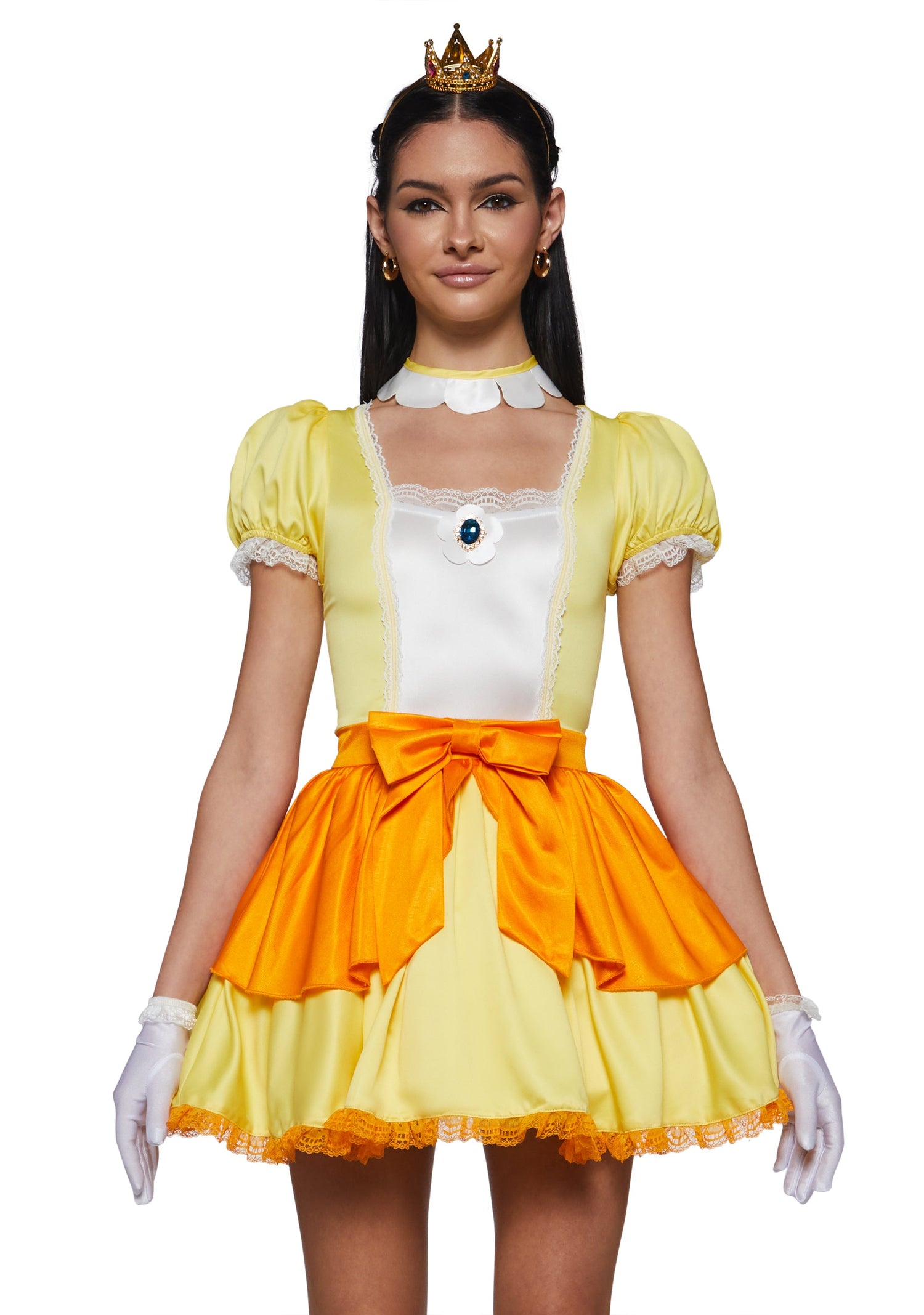 Game Yellow Princess Costume