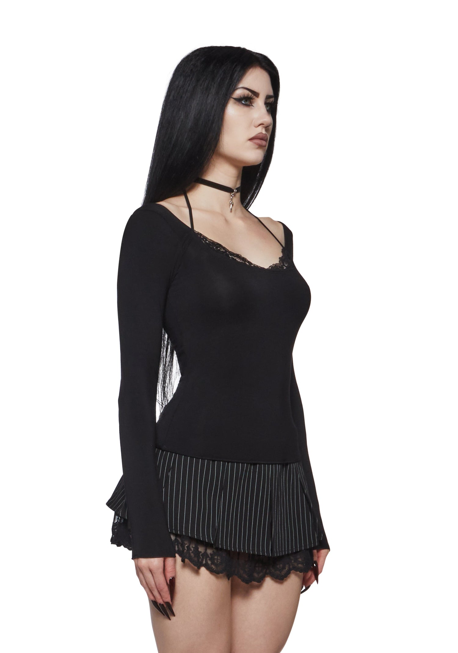 Sarah Layered Long Sleeve Top