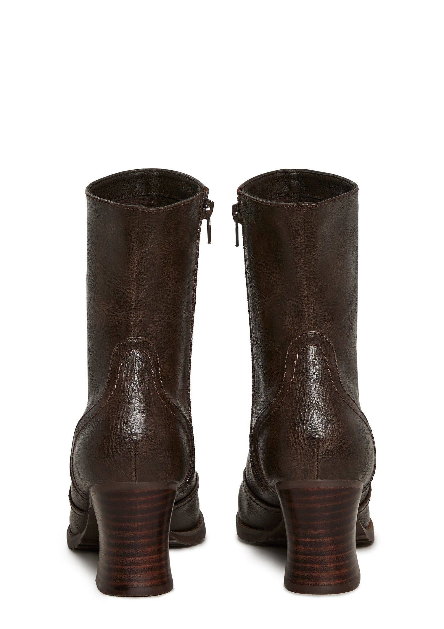 Manchester Ankle Boots - Brown