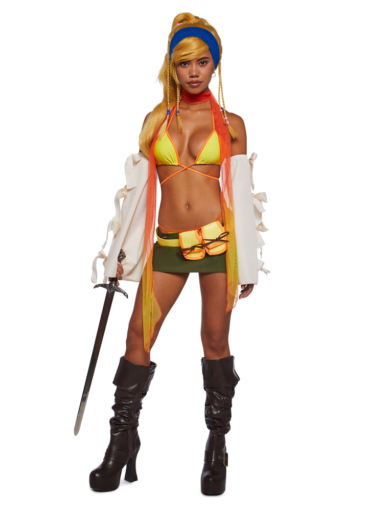RPG Fantasy Thief Costume and Wig Set