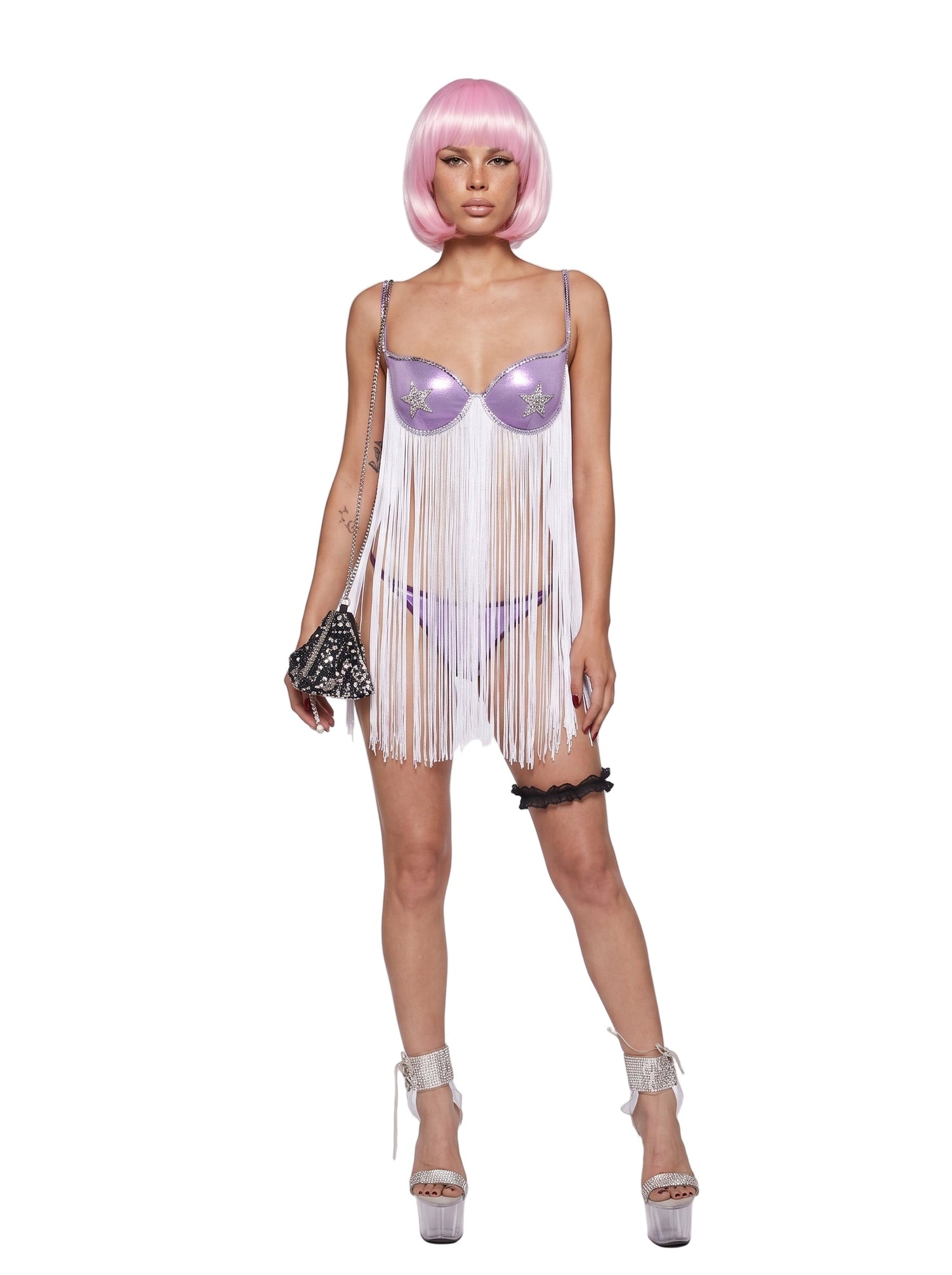 Y2K Need You Closer Costume and Wig Set