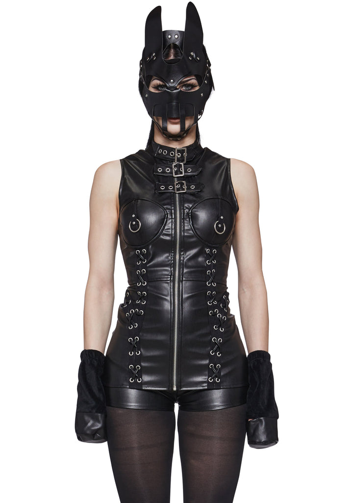 Pony Play Costume with Whip