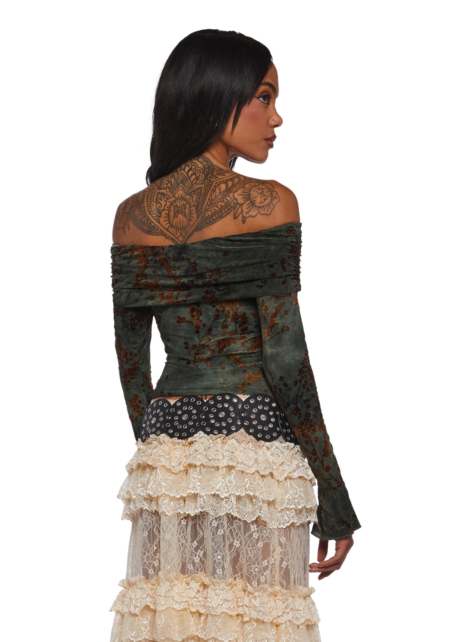 Unrivaled Charm Off The Shoulder Top