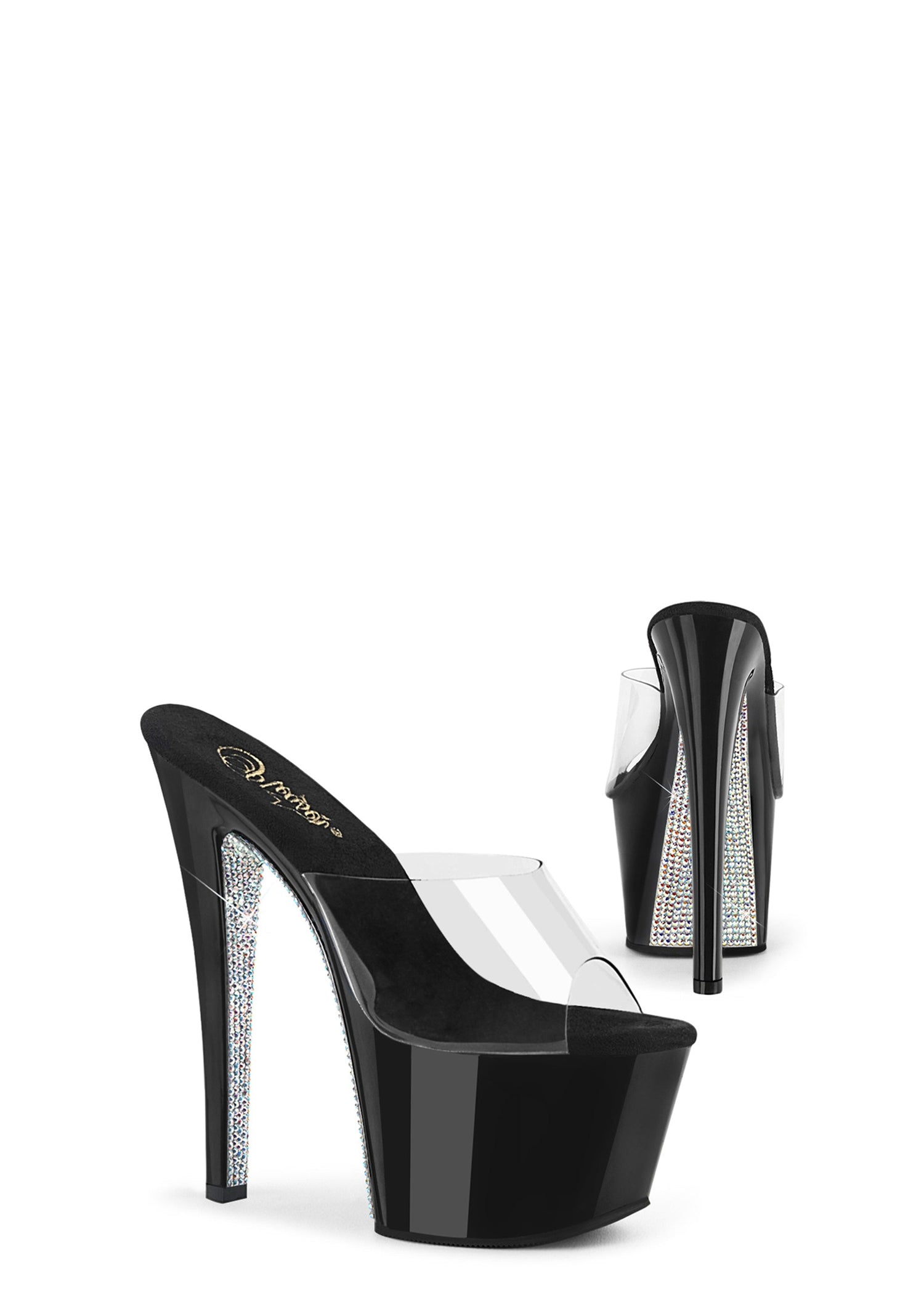 Sky-301CRS Platform Slides-Black