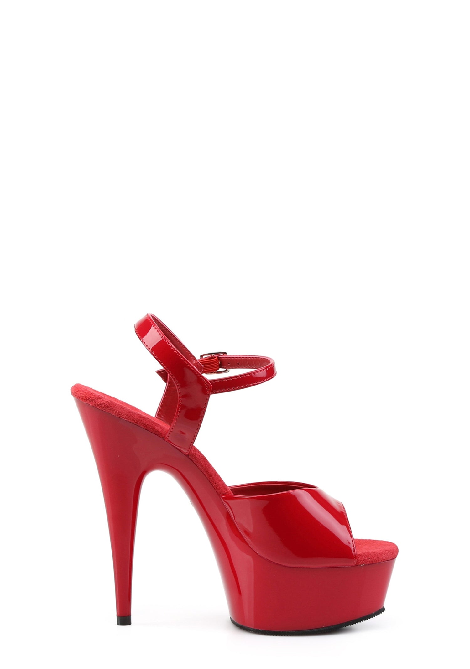 Delight 609 Ankle Strap Sandal - Red