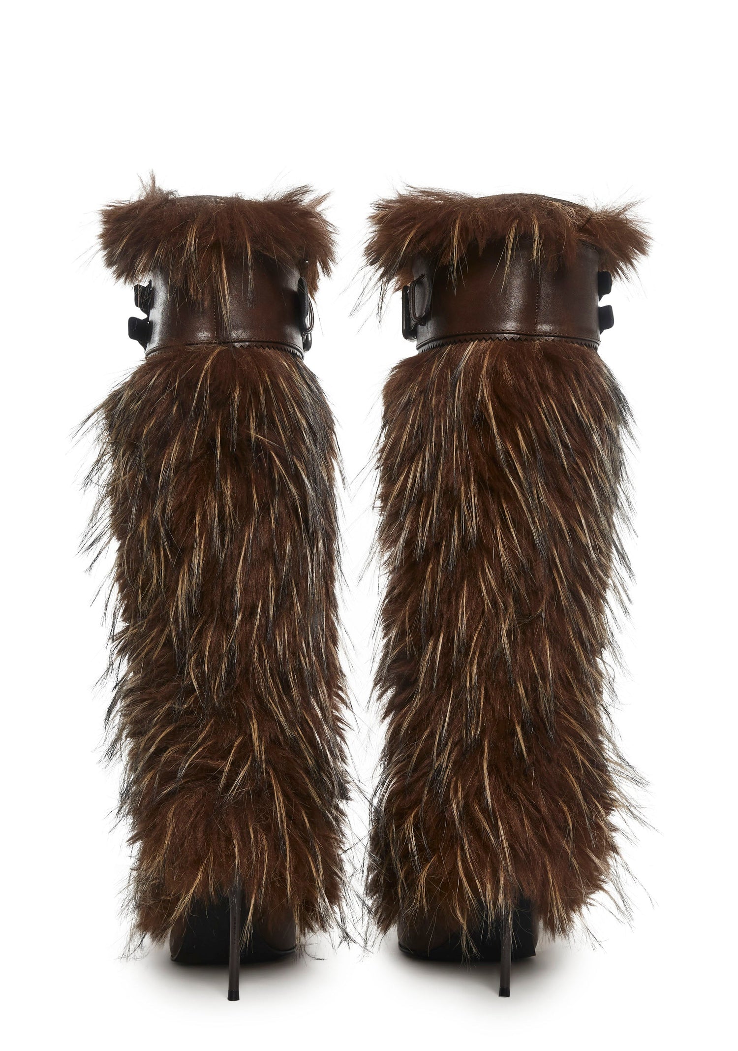 Strut Era Faux Fur Lace Up Boots