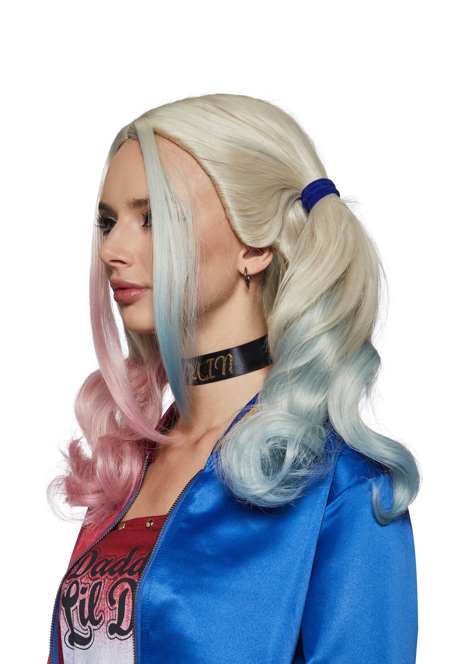 Little Maniac Pigtails Costume Wig