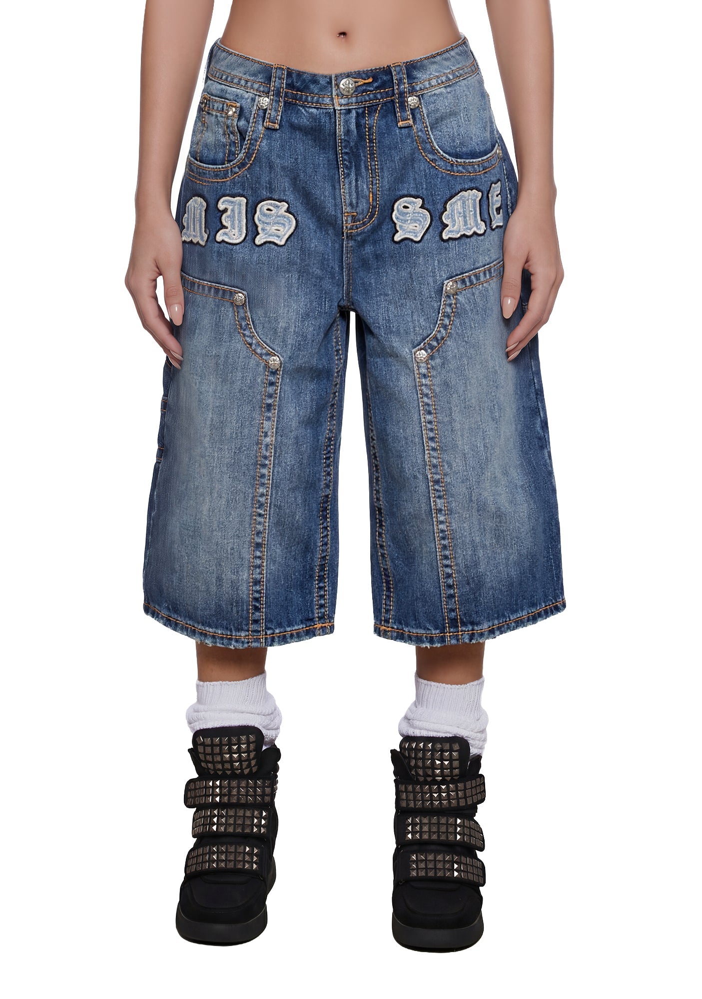 Kaitlyn Baggy Utility Jorts