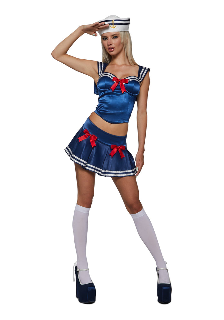 Sweet Sailor Costume - Blue