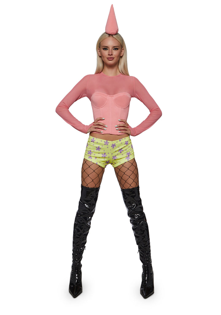 Sexy Pink Starfish Costume
