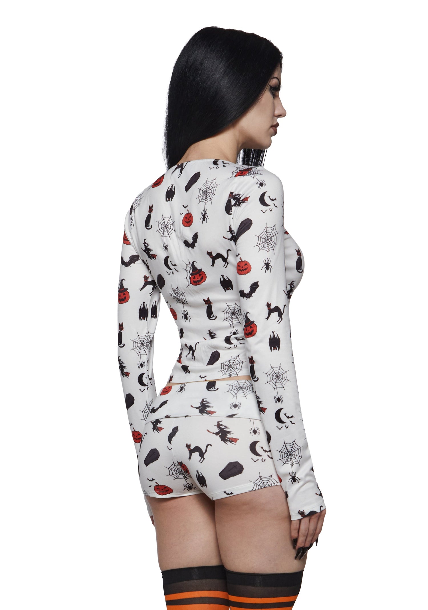 Haunted House Long Sleeve Top