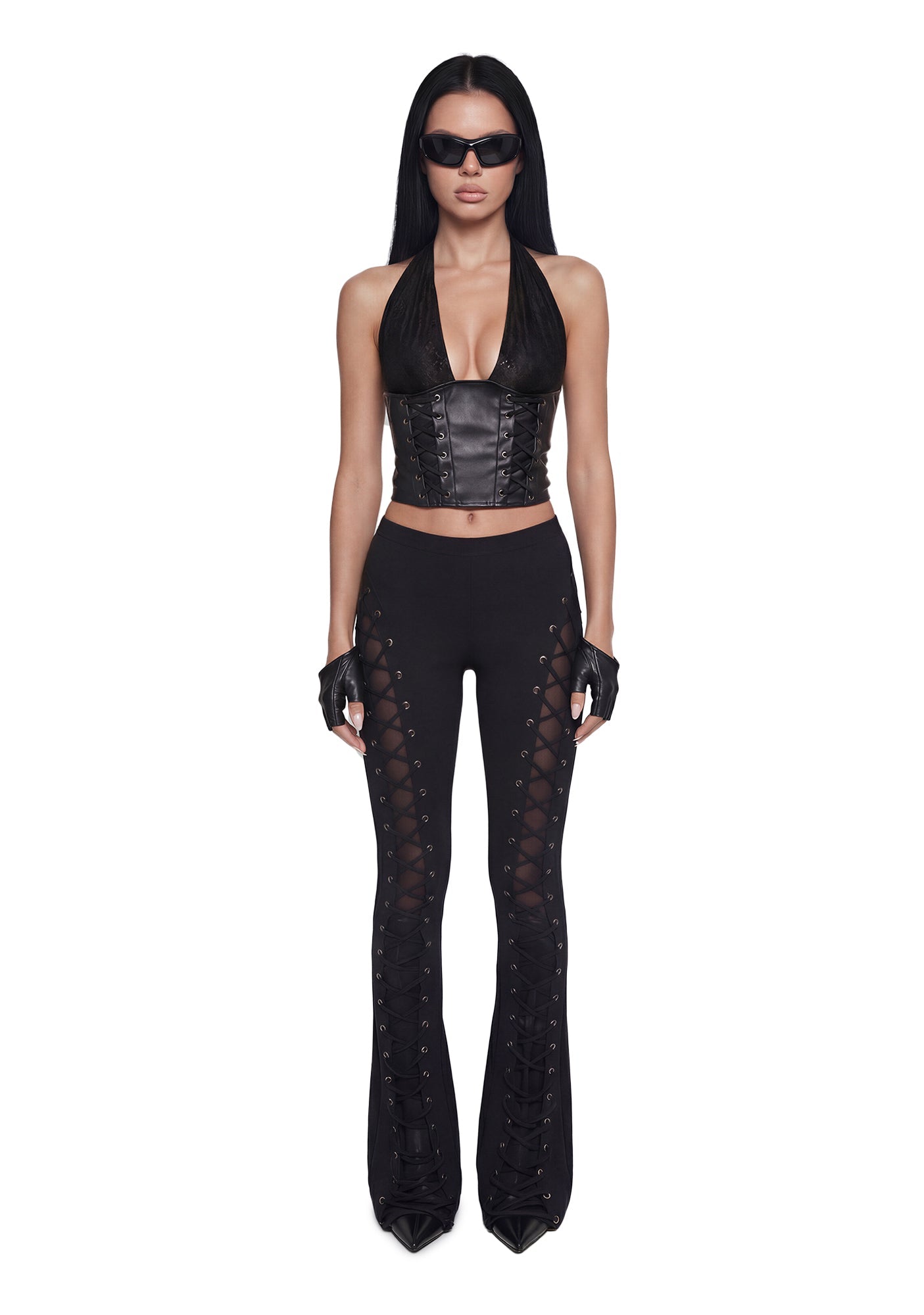 Dujor Low Waist Corset Pants