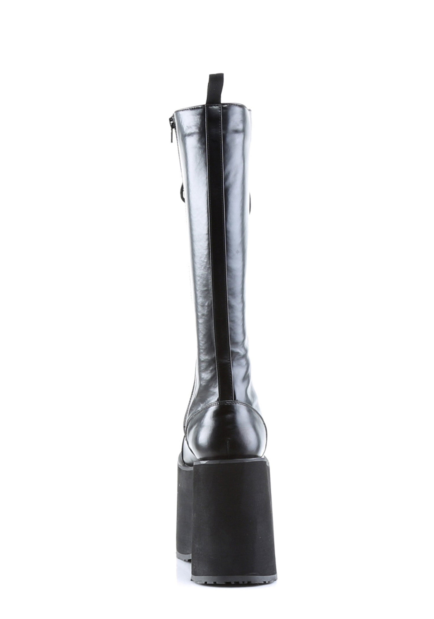 Mega-602 Platform Knee High Combat Boots