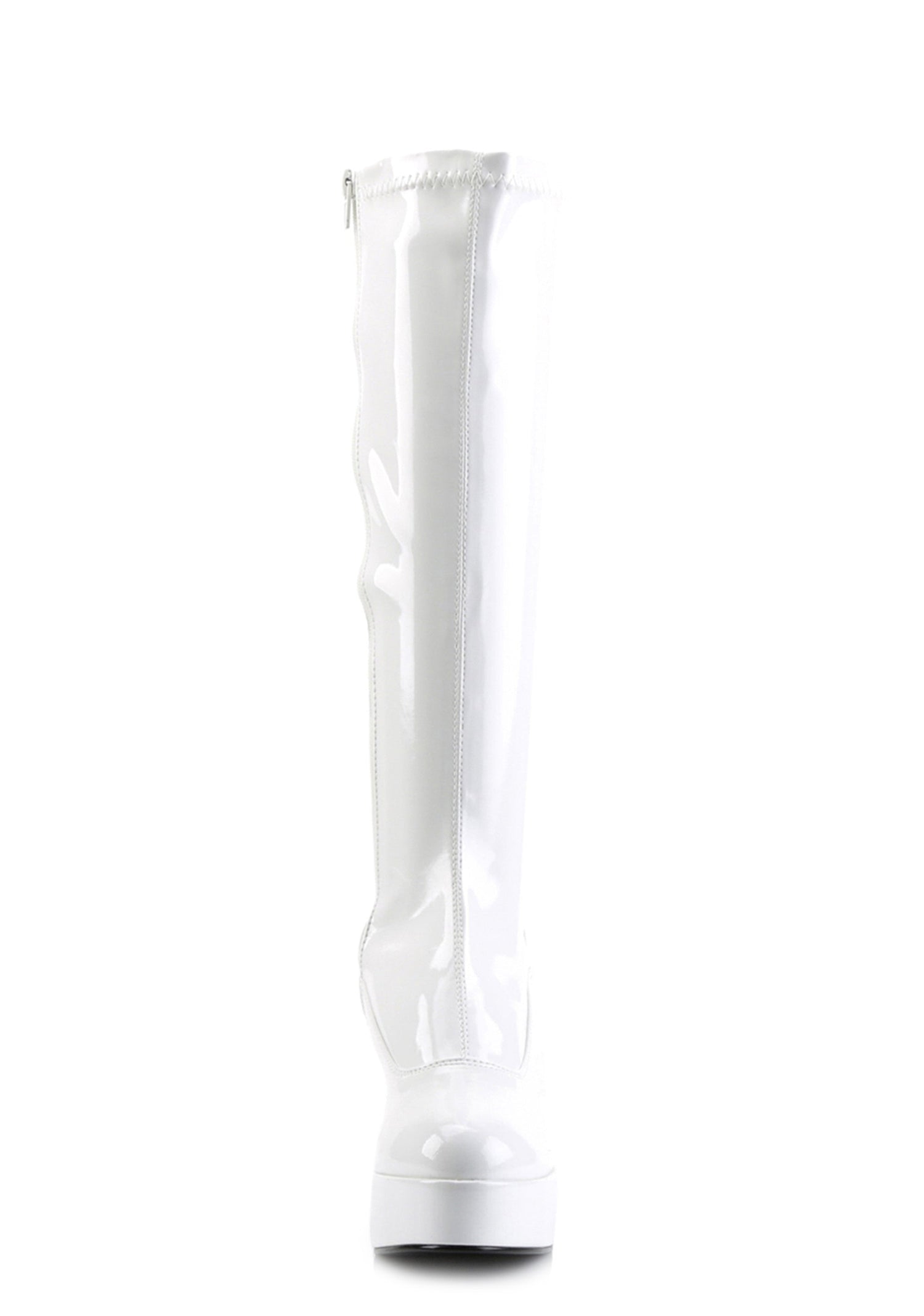 Exotica 2000 Platform Gogo Boots - White