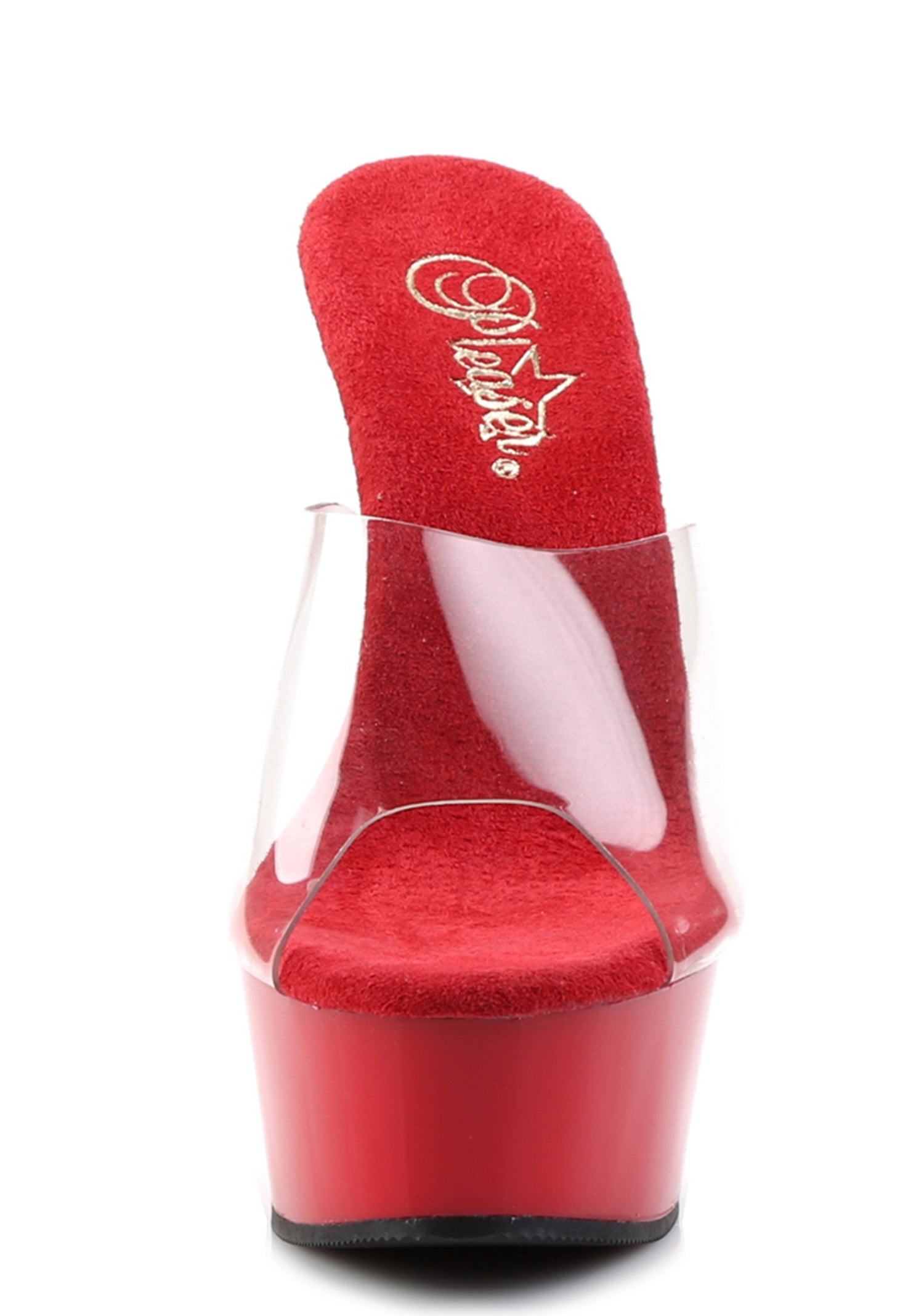 Delight 601 Platform Slides - Red