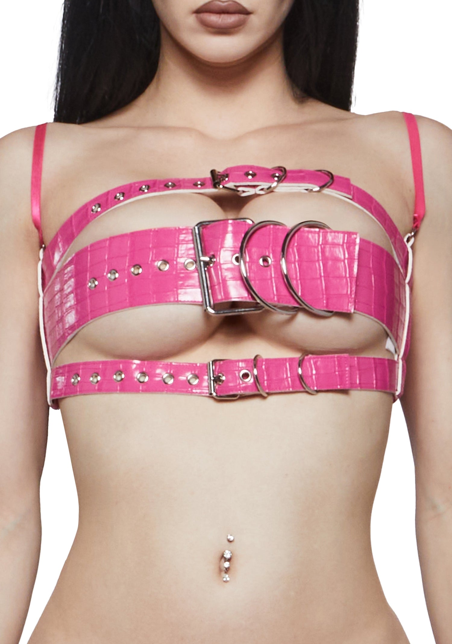 Belt Top - Pink