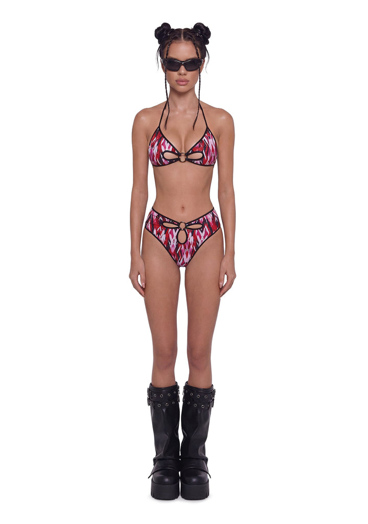 Refracted O-Ring Festival Set - Red/Black