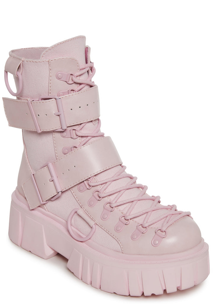 Low Traitor Boots - Light Pink