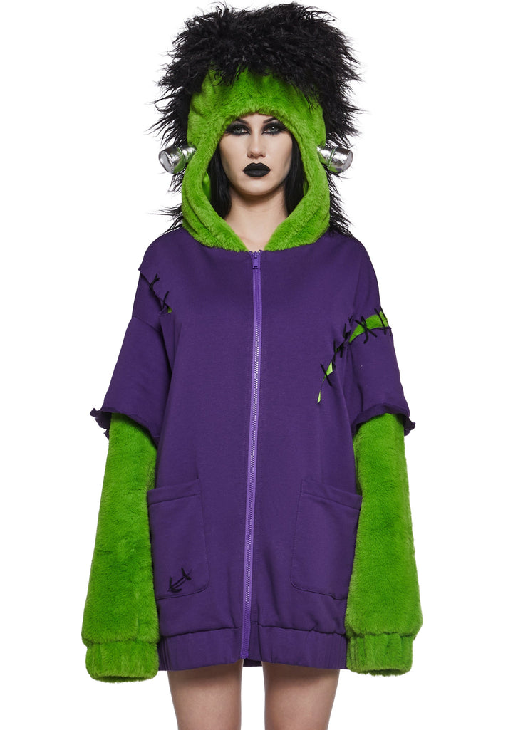 Frankenstein Monster Oversize Hoodie Costume