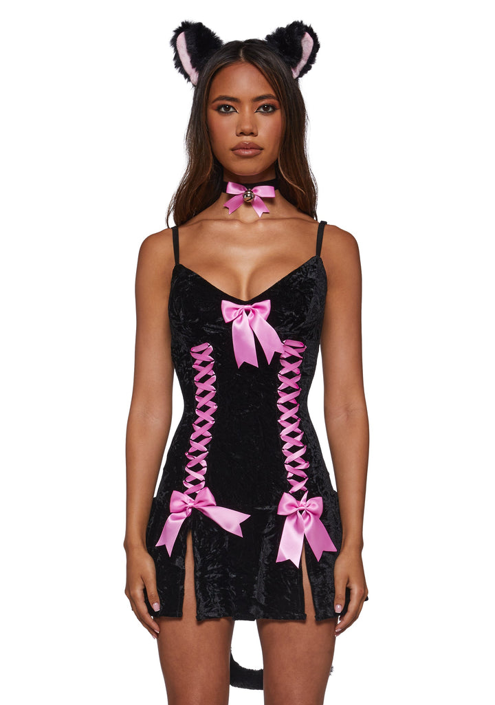 Sexy Cat Costume with Tail & Ears