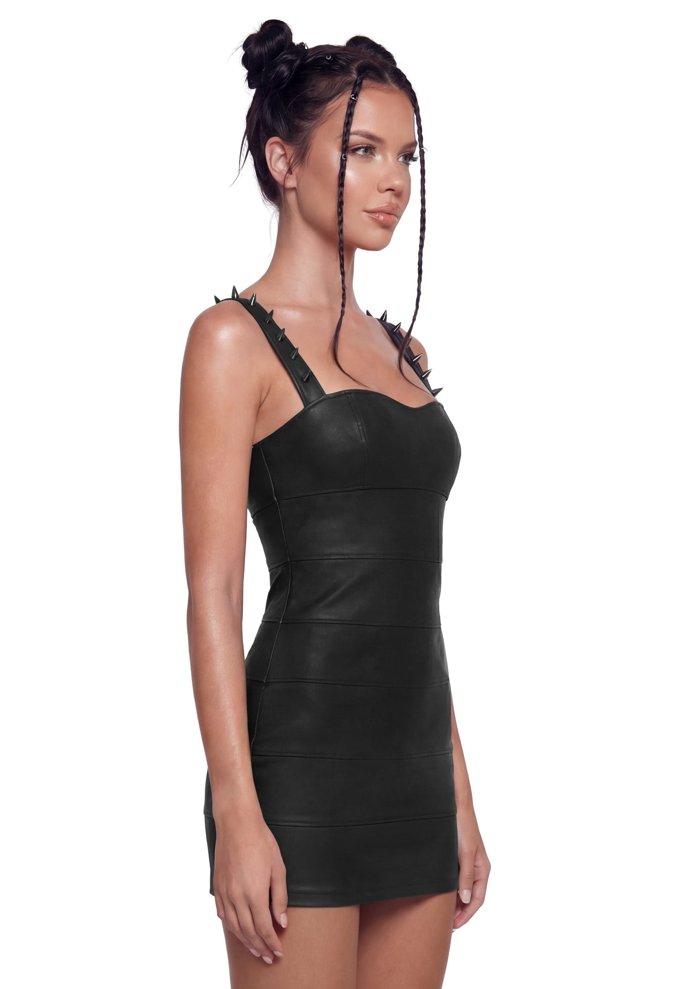 Spiked Hardcore Mini Dress