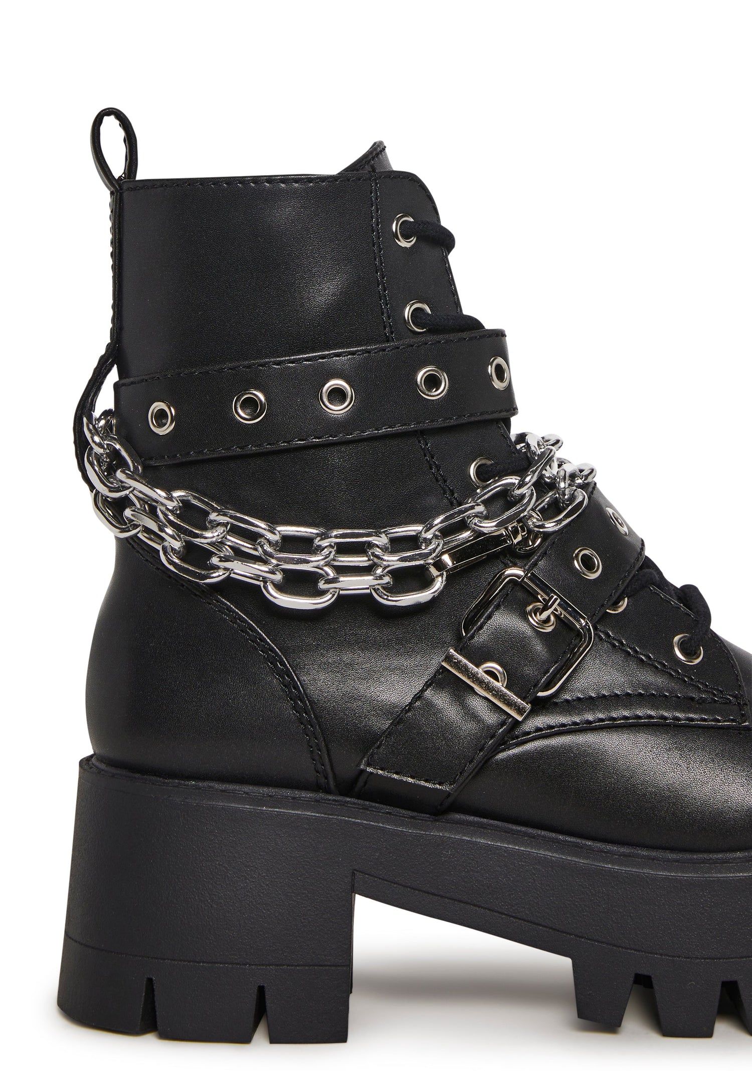 Bad Girl Blues Platform Boots