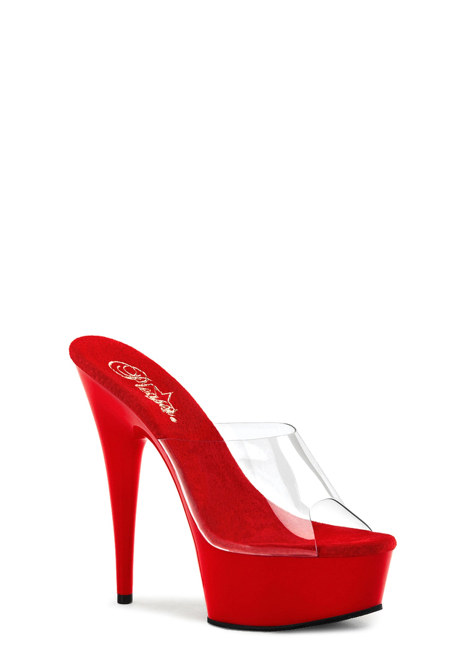 Delight 601 Platform Slides - Red