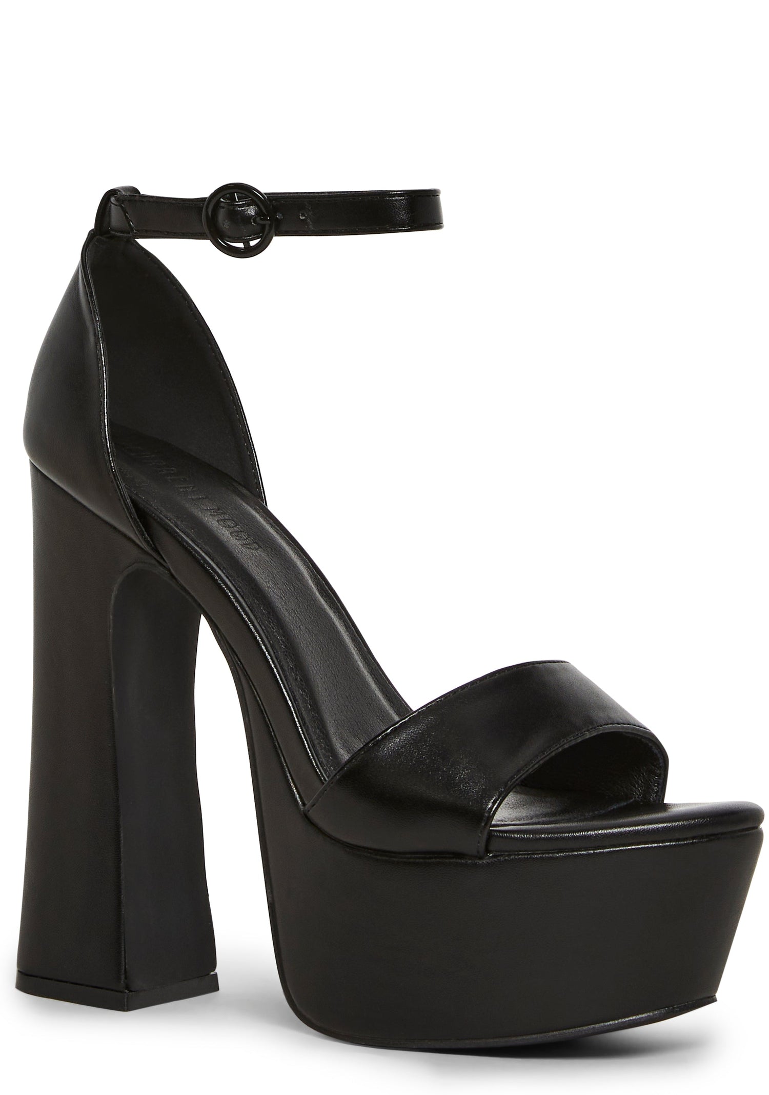 Holy Revelation Pure Platform Heels - Black