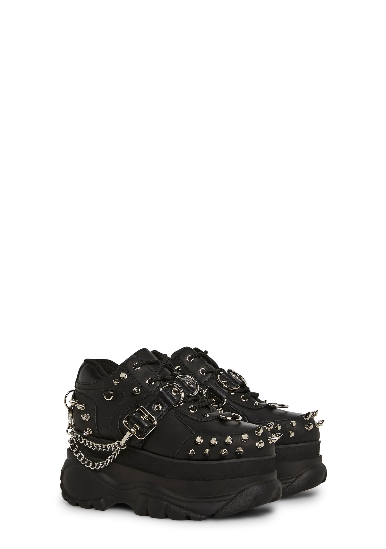 Midnight Pit Platform Sneakers