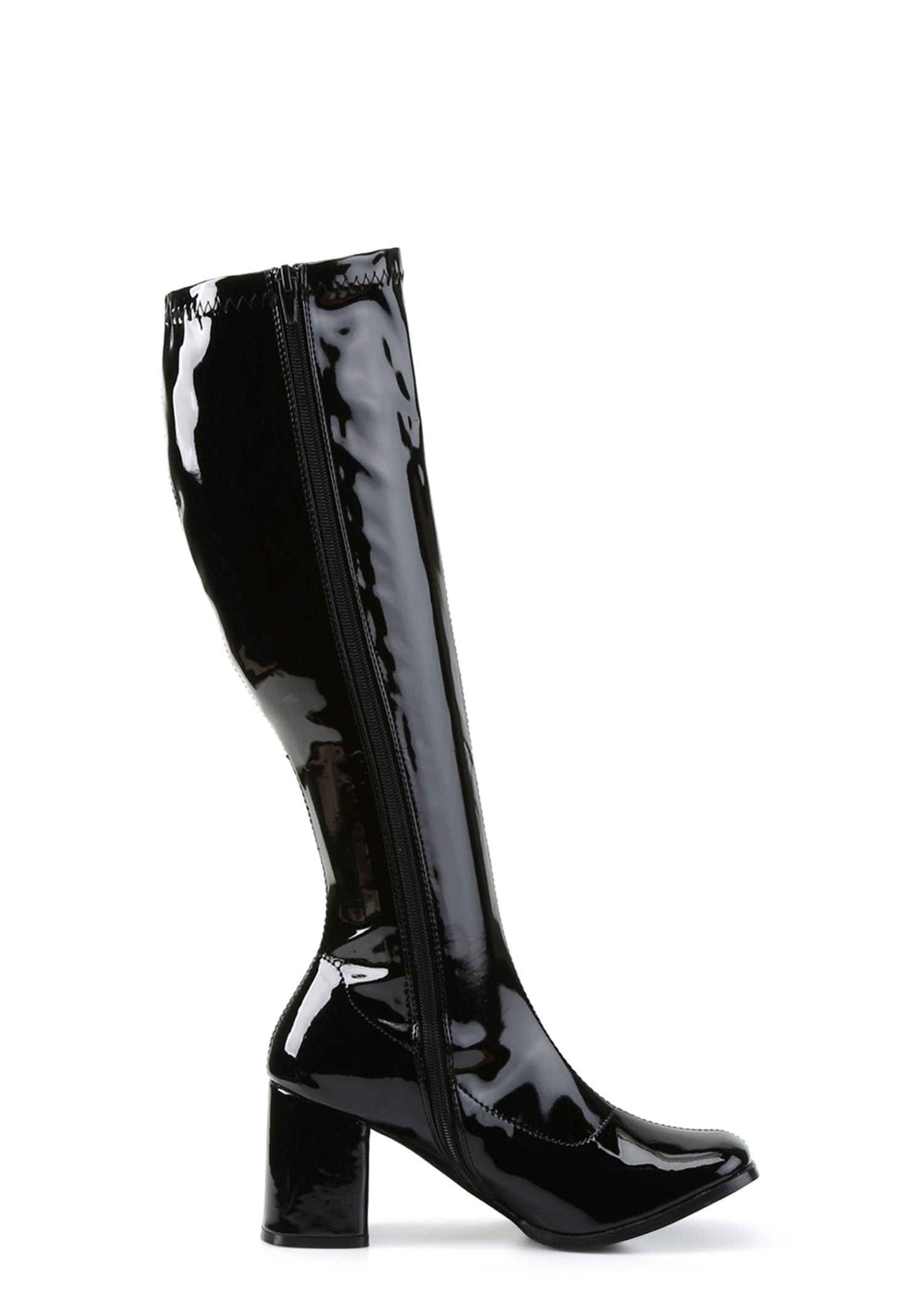 Gogo 300 Knee High Boots - Black