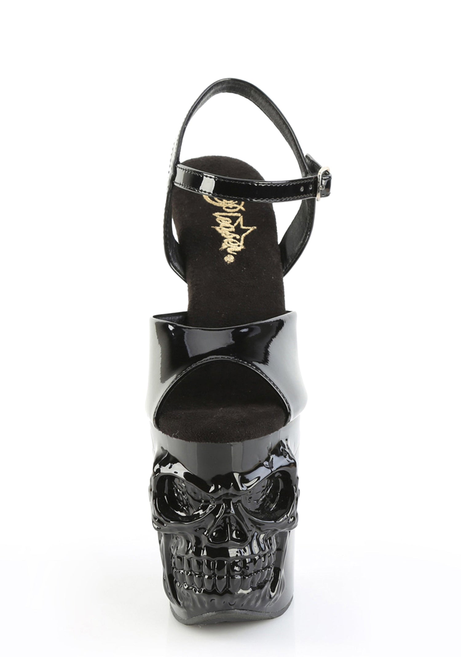 Rapture-809 Platform Ankle Strap Sandals-Black